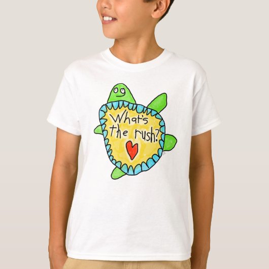 "Wat is de haast" T-shirt (Voorkant)