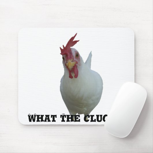 Wat is de klok? muismat (Met muis)