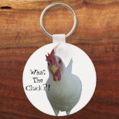 Wat is de klok? sleutelhanger (Voorkant)