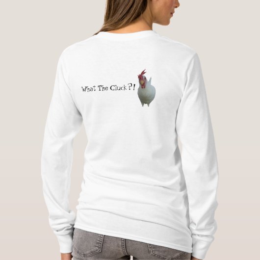 Wat is de klok? t-shirt (Achterkant)