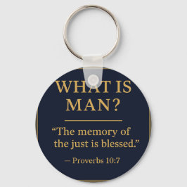 WAT IS DE MENS – Bro Scott acryl sleutelhanger