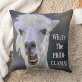 Wat is de Prob-Llama? Cute Funny LLAMA Kussen (Deken)