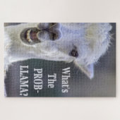 Wat is de Prob-Llama? Cute Funny LLAMA Legpuzzel (Horizontaal)