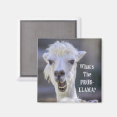 Wat is de Prob-Llama? Cute Funny LLAMA Magneet (Voorkant / Achterkant)