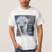 Wat is de Prob-Llama? Cute Funny LLAMA T-shirt (Voorkant)