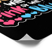 Wat is de Scoop Gender openbaart Ice Cream Baby Poster (Hoek)