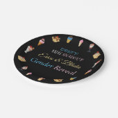 Wat is de Scoop Gender Reveal Borden Papieren Bordje (Gekanteld)