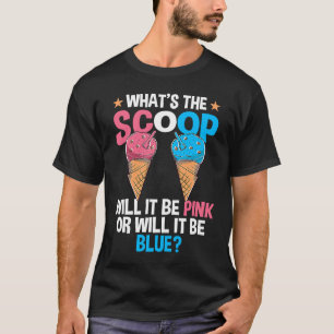 Wat is de Scoop Geslacht onthullen bijpassende ijs T-shirt