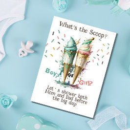 Wat is de scoop geslachtsonthulling Uitnodiging