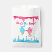 Wat is de Scoop Ice Cream Gender Reveal Bedankzakje (Voorkant)
