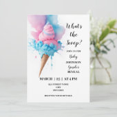 Wat is de scoop thema geslacht onthulling kaart (Staand voorkant)