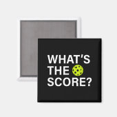 Wat is de score pickleball magneet (Voorkant / Achterkant)