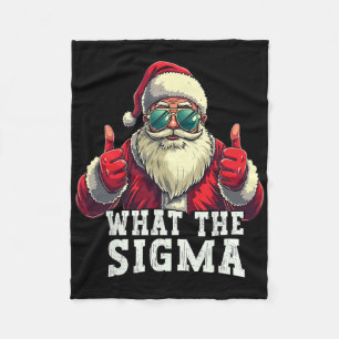 Wat is de Sigma Kerstman Grappige Kerst Meme Kerst Fleece Deken