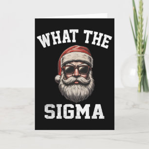 Wat is de Sigma Kerstman Grappige Kerst Meme Kerst Kaart