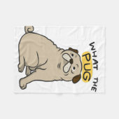 Wat is de stekelstaart? fleece deken (Voorkant (Horizontaal))