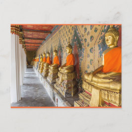 Wat is de tempel van Dawn Bangkok Thailand Briefkaart