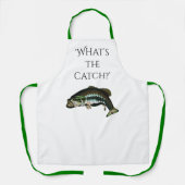 "Wat is de vangst?" Schort (Voorkant)