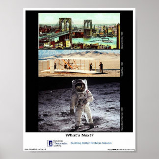 Wat is de volgende? poster