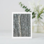 Wat is de waarheid? - Que es la Vertat? Briefkaart (Staand voorkant)