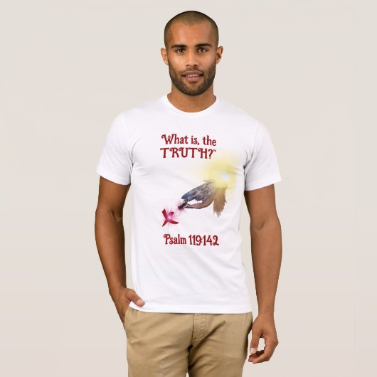 wat is de waarheid ? T-Shirt (Voorkant volledig)