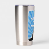 Wat is die geur epische Tuxedo kat foto Geïsoleerde Drinkbeker (Voorkant)