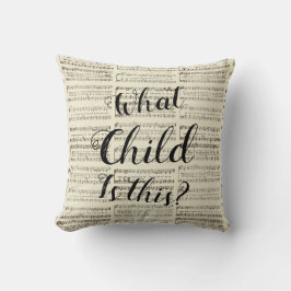 Wat is dit kind? kussen