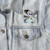 Wat is dit op mijn neus? vierkante button 5,1 cm (In situ)