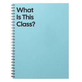 Wat Is Dit Voor Klas Aantekeningenboek Notitieboek