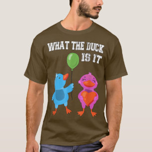 Wat is Duck het Geslacht openbaart Girl of Boy T-S T-shirt