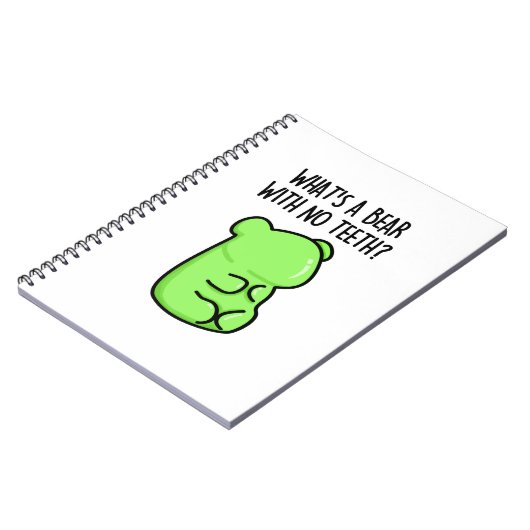 Wat is een beer zonder tanden Grappenmakerij met G Notitieboek (Linkerzijde)
