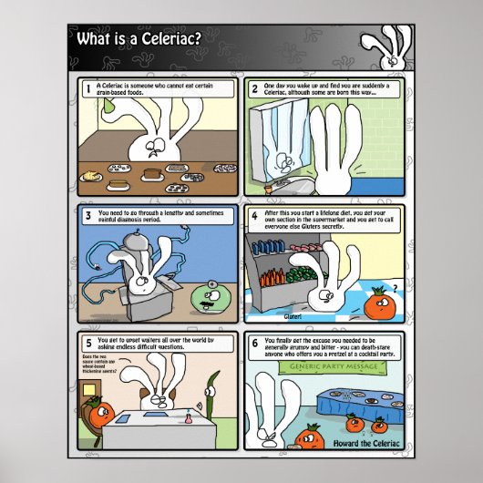 Wat is een Celeriac? Poster (Voorkant)