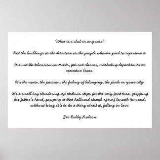 Wat is een club in elk hoesje? poster