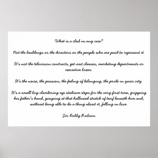 Wat is een club in elk hoesje? poster (Voorkant)