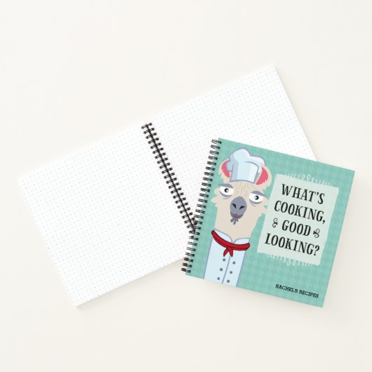 Wat is een goed uitziende Llama Recipe? Notitieboek (Binnen)