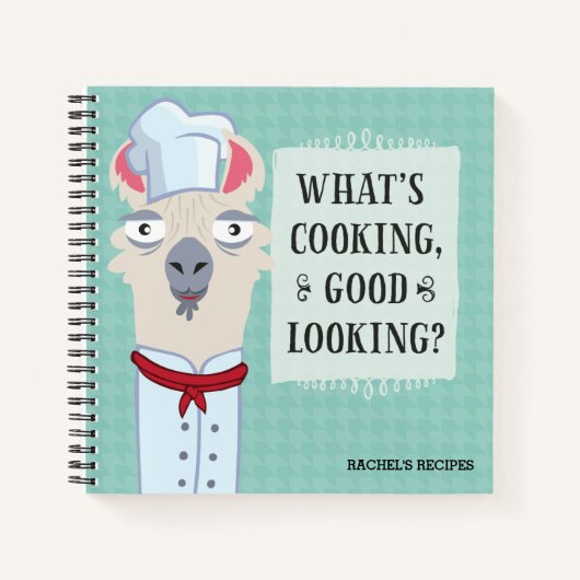 Wat is een goed uitziende Llama Recipe? Notitieboek (Voorkant)