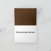 Wat is een grappige Buffalo Cartoon Animal Pun? Kaart (Binnen)