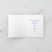 Wat is een Kickin' baby shower uitnodiging (Binnen)