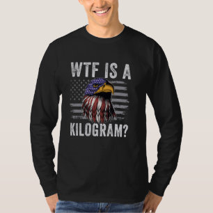 Wat is een kilogram grappige 4th July Patriotic Ea T-shirt