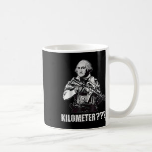 Wat Is Een Kilometer George Washington Meme Grappi Koffiemok