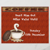 Wat is een koffie zonder donut! flyer (Achterkant)