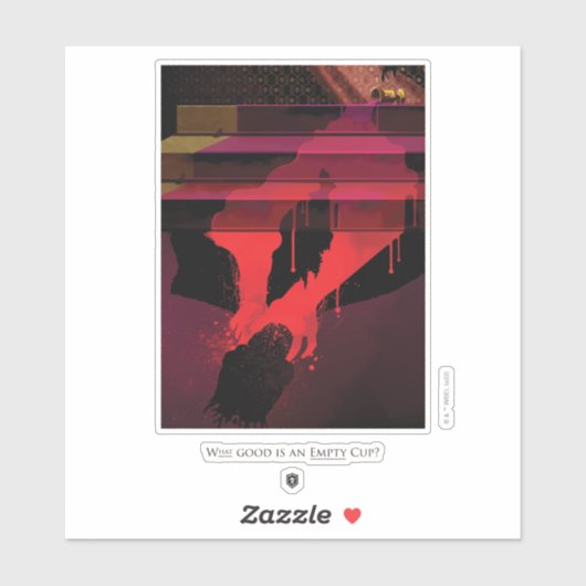 Wat is een Lege Cup? Sticker (Vel)