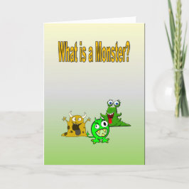 Wat is een Monster? Kaart