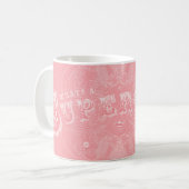 Wat is een Supergirl om Roze te doen? Koffiemok (Voorkant links)