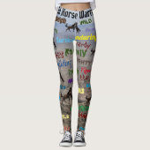 Wat is een wild paard leggings (Voorkant)