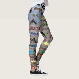 Wat is een wild paard leggings