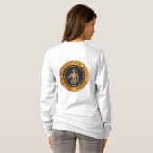 Wat is een zwarte baan t-shirt (Achterkant volledig)