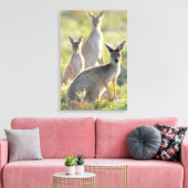 WAT IS ER! 16x24 Canvas Afdruk (Insitu (Woonkamer))
