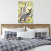 WAT IS ER! 16x24 Canvas Afdruk (Insitu (Slaapkamer))