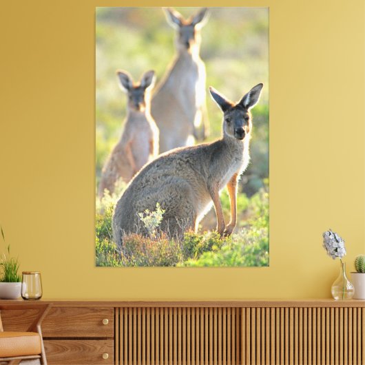 WAT IS ER! 40x60 Canvas Afdruk (Insitu (Woonkamer))