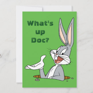 WAT IS ER AAN DE HAND, DOC?™ BUGS BUNNY™ Konijnenh Kaart